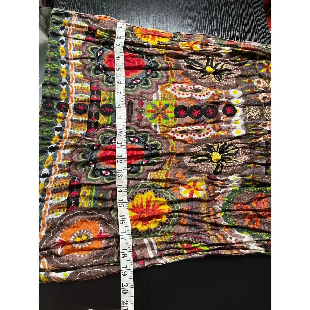 Feathers by Tolani Silk Scarf/Wrap
